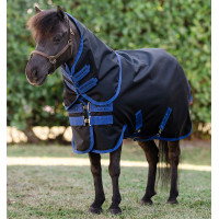 Horseware Amigo Ripstop 900D Plus Petite Turnout 0g Decke Schwarz / Klassisches Blau
