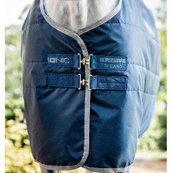 Horseware Ionic Therapy 50g Stalldecke Bleu imperial / argent /Marine Blau