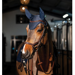 Fliegenhaube Horseware Amigo Earnet Marine Marineblau Fliegenhaube Horseware Amigo Earnet Marine Marineblau