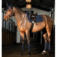 Fliegenhaube Horseware Amigo Earnet Marine Marineblau