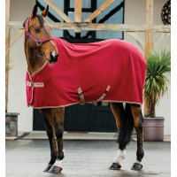 Horseware Amigo Fleece Cooler Decke Brombeere / Maulwurf Rot Horseware Amigo Fleece Cooler Decke Brombeere / Maulwurf Rot