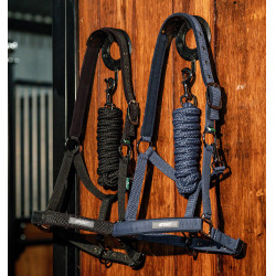 Halfter und Führstrick Amigo Horseware Marine Marineblau Halfter und Führstrick Amigo Horseware Marine Marineblau