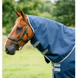 Halsabdeckung Horseware Reißfest Amigo® 900D Leicht 0g Marine / Titan Grau Marineblau
