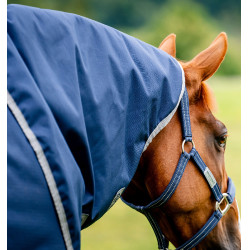 Halsabdeckung Horseware Reißfest Amigo® 900D Leicht 0g Marine / Titan Grau Marineblau