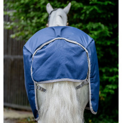 Amigo Ripstop Horseware 900D Turnout-Decke mit Fleece-Futter 50g Marine / Titan Grau Marineblau