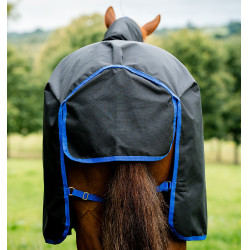 Amigo Ripstop Horseware 900D Turnout-Decke mit Fleece-Futter 50g Schwarz / Klassisches Blau