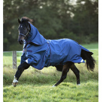 Horseware Rambo Optimo Bundle Decke 0g + Liner 200g Marine / Bordeaux