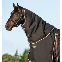 Halsteil Horseware 0g für Decke Rambo Optimo Schwarz / Orange Mehrfarbig