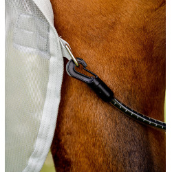 Fliegendecke Horseware Amigo AmECO Combi 0g Blaugrün / Grau