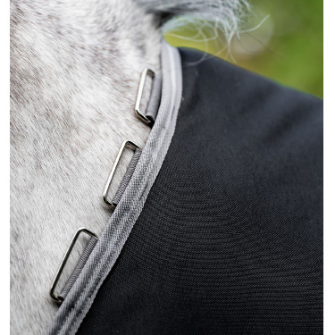Halsteil Horseware 0g für Decke Amigo Bravo 12 Original Schwarz / Titan Grau / Silber