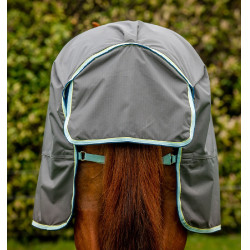 Pferdedecke Horseware Amigo Hero Ripstop Turnout mit Fleecefutter 50g Grau Schatten / Dunst / Marine