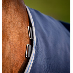 Horseware Rhino Plus Vari-Layer Decke 250g Schwarz / Titan Grau / Klassisches Blau