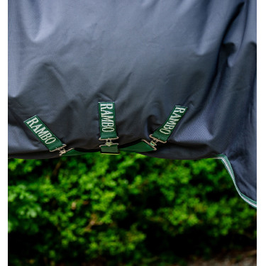 Horseware Outdoor-Decke Rambo Wug 200g Marine / Jägergrün / Silber Marineblau