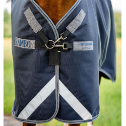 Pferdedecke Horseware Rambo Supreme 1680D Turnout 0g Marine / Gewitter / Silbergrau Marineblau Pferdedecke Horseware Rambo Supreme 1680D Turnout 0g Marine / Gewitter / Silbergrau Marineblau