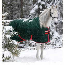 Außendecke Horseware Rambo Original 400g Grün / Rot Gr&uuml;n