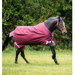 Horseware Rambo Original 0g Decke mit Leg Arches Bordeaux Horseware Rambo Original 0g Decke mit Leg Arches Bordeaux