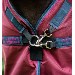 Horseware Rambo Original 0g Decke mit Leg Arches Bordeaux Horseware Rambo Original 0g Decke mit Leg Arches Bordeaux