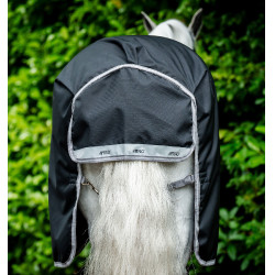 Horseware Amigo® Bravo 12 Plus 400g 1200D Decke Schwarz / Titan Grau / Silber