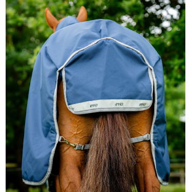 Pferdedecke Horseware Amigo® Bravo 12 Plus 250g 1200D Marine / Titan Grau / Silber Marineblau