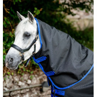 Horseware Amigo Ripstop 900D Turnout Halsdecke 150g Schwarz / Klassisches Blau