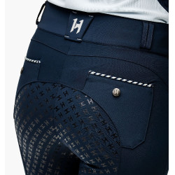 Horseware Newmarket Reithose mit mittelhohem Bund und Vollbesatz Marine / Marine Blau