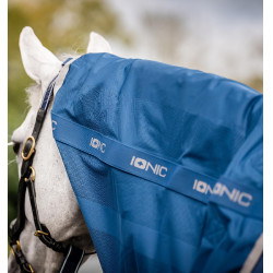 Horseware Ionic Therapy Mesh Cooler Halsteil Bleu imperial / argent /Marine Blau