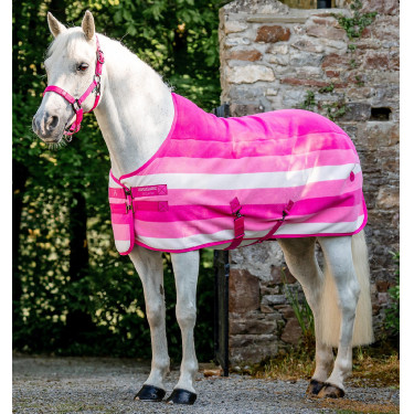 Horseware Newmarket Poney Fleece Cooler Fleecedecke Rose Witney Rosa