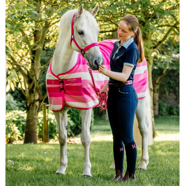 Horseware Newmarket Poney Fleece Cooler Fleecedecke Rose Witney Rosa