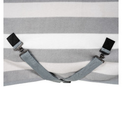 Horseware Newmarket Poney Fleece Cooler Fleecedecke Holzkohle Witney Grau