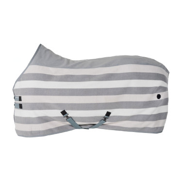 Horseware Newmarket Poney Fleece Cooler Fleecedecke Holzkohle Witney Grau