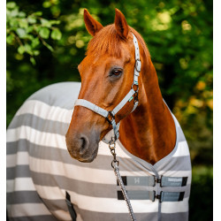 Horseware Newmarket Poney Fleece Cooler Fleecedecke Holzkohle Witney Grau