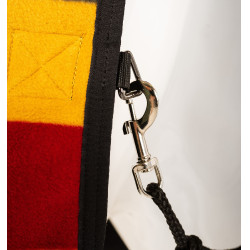 Horseware Newmarket Fleece Cooler Fleecedecke Weißgold