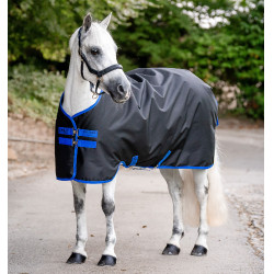 Horseware Amigo Ripstop 900D Turnout 100g Decke Schwarz / Klassisches Blau