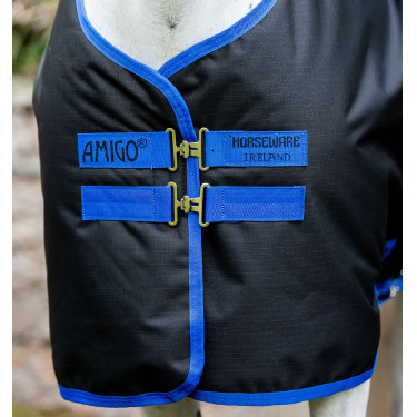 Horseware Amigo Ripstop 900D Turnout 100g Decke Schwarz / Klassisches Blau