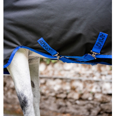 Horseware Amigo Ripstop 900D Turnout 100g Decke Schwarz / Klassisches Blau