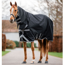 Horseware Amigo 1200D Integrierte Outdoordecke 50g Schwarz / Titan Grau / Silber
