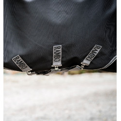 Pferdedecke Horseware Rambo Supreme Turnout Vari-layer 1680D 450g Schwarz / Sturm / Silbergrau Pferdedecke Horseware Rambo Supreme Turnout Vari-layer 1680D 450g Schwarz / Sturm / Silbergrau