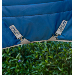 Horseware Amigo Ripstop Insulator Plus Pony 200g Stalldecke Marine / Titan Grau Marineblau