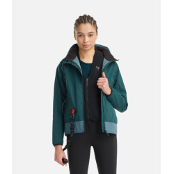 Airbag-kompatible Bomberjacken Horse Pilot Damen Marine Marineblau