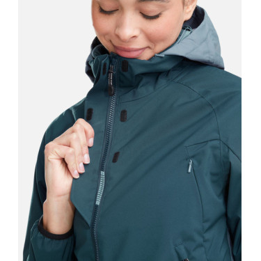 Airbag-kompatible Bomberjacken Horse Pilot Damen Marine Marineblau