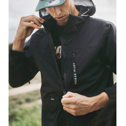 Airbag-kompatible Bomber Horse Pilot Herren Schwarz