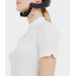 Wettkampfhemd Aerolight Kurzarm Horse Pilot Damen Weiß Weiß Wettkampfhemd Aerolight Kurzarm Horse Pilot Damen Weiß Weiß