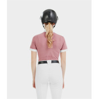Wettkampfhemd Aerolight Kurzarm Horse Pilot Damen Rosa Mesa