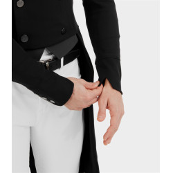 Frac lang Horse Pilot Herren Schwarz