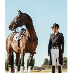 Frac lang Horse Pilot Herren Schwarz