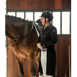 Frac lang Horse Pilot Herren Schwarz