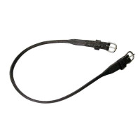 Kehlriemen Leder Finn-Tack Elite Schwarz