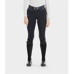 X-Balance Damenreithose Horse Pilot Dunkle Nacht Schwarz