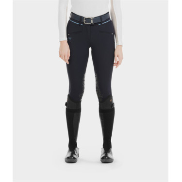 X-Balance Damenreithose Horse Pilot Dunkle Nacht Schwarz