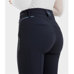 X-Balance Damenreithose Horse Pilot Dunkle Nacht Schwarz